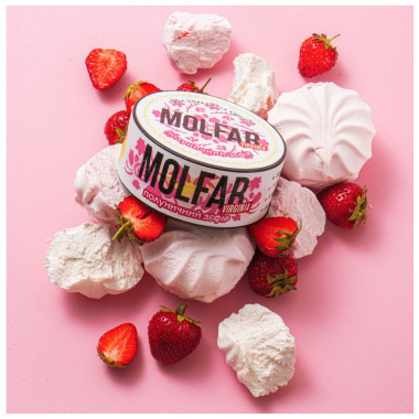 Табак Molfar Virginia 40гр Полуничний Зефір (Клубничный Зефир) Felix Shop