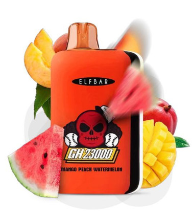Электронная сигарета Elf Bar GH23000 Mango Peach Watermelon (Манго Персик Арбуз) Felix Shop