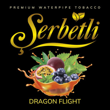 Табак Serbetli Dragon Flight (Маракуя Мята Черника) 100 гр Felix Shop