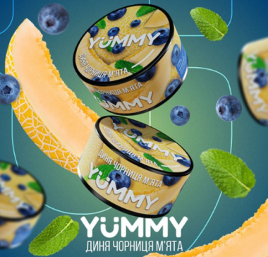 Табак Yummy Melon Blueberry Mint (Дыня Черника Мята) 100гр Felix Shop