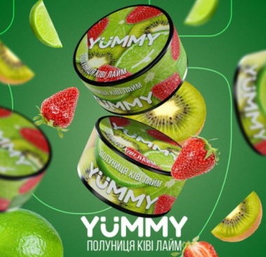 Табак Yummy Strawberry Kiwi Lime (Клубника Киви Лайм) 100гр Felix Shop