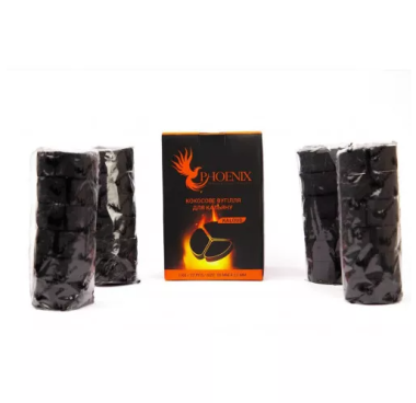 Уголь кокосовый Phoenix (Феникс) 1 кг под калауд Felix Shop