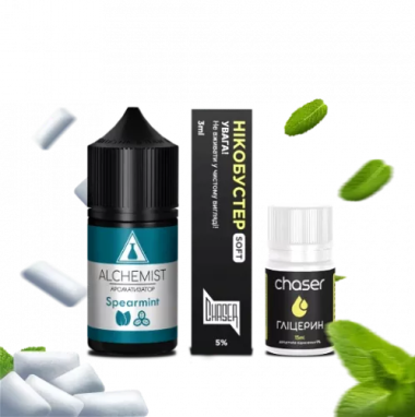 Жидкость Набор Alchemist Spermint (Мятная Жвачка) 30мл 5% Felix Shop