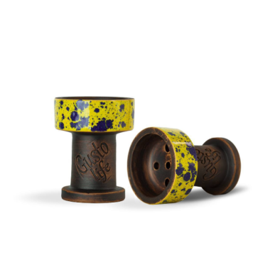 Чаша Gusto Bowls Rook Yellow Blue Felix Shop