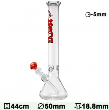 Бонг стеклянный Boost Pro Beaker Black Felix Shop