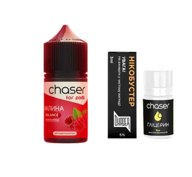 Жидкость Набор Chaser Малина 30мл 5%  Felix Shop