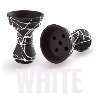 Чаша для кальяна Gusto Bowls Killa Bowl Black-White Felix Shop