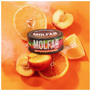 Табак Molfar Chill Line Цитрусовий Персик (Апельсин Персик Бергамот Специи) 40 гр Felix Shop