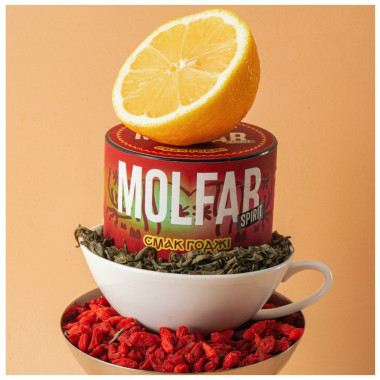 Табак Molfar Spirit Line Смак Годжі (Зеленый Чай Годжи Лимон) 40 гр Felix Shop