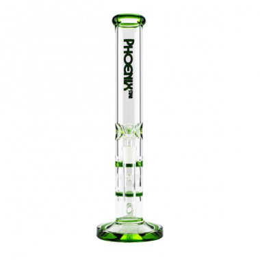 Стеклянный бонг Phoenix Double Perc Tube Felix Shop