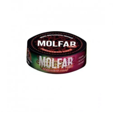 Табак Molfar Chill Line Ревеневий пиріг (Ревень Зеленое Яблоко Печенье) 40 гр Felix Shop