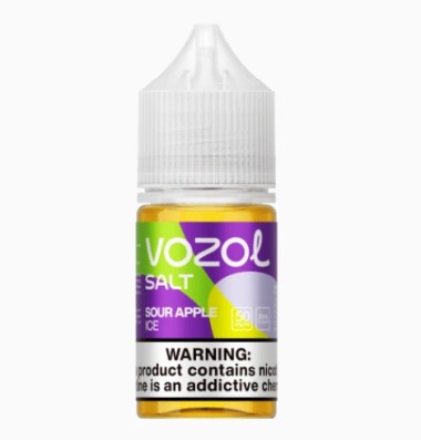 Жидкость Vozol Sour Apple Ice (Кислое Яблоко Лёд) 30мл 5% Felix Shop