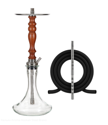 Кальян Aroma Hookah Bravo Steel Brawn Felix Shop