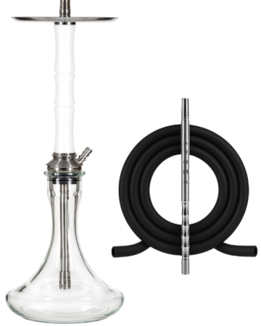 Кальян Aroma Hookah Charlie Steel White Felix Shop