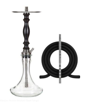 Кальян Aroma Hookah Tango Steel Black Felix Shop