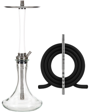 Кальян Aroma Hookah X-Ray Steel White Felix Shop