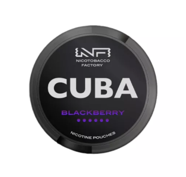 Снюс Cuba Black Blackberry 43 mg/pouch 66 mg/g (Ежевика) Felix Shop