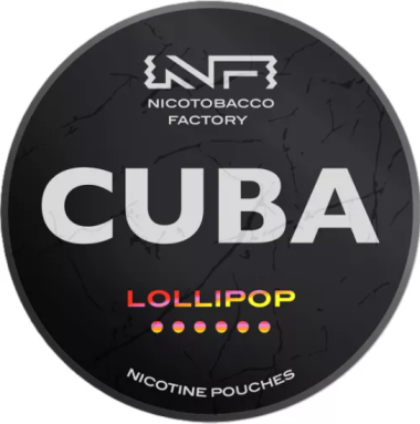 Снюс Cuba Black Lolipop 43 mg/pouch 66 mg/g (Леденец) Felix Shop