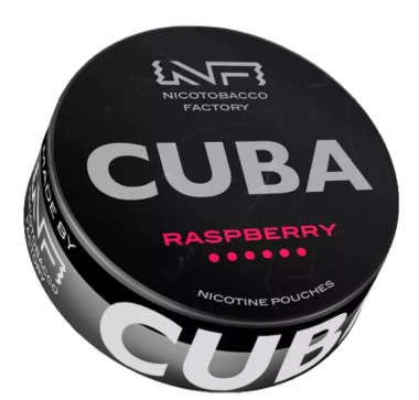Снюс Cuba Black Raspberry 43 mg/pouch 66 mg/g (Малина) Felix Shop
