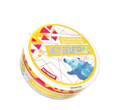 Снюс Iceberg Extrime Strawberry Banana Gum 50mg (Клубника Банан Жвачка) Felix Shop