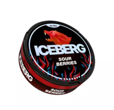 Снюс Iceberg Ultra Sour Berries 70mg (Кислые Ягоды) Felix Shop