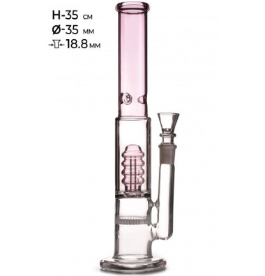 Бонг стеклянный Mistiq 35cm 35mm Felix Shop