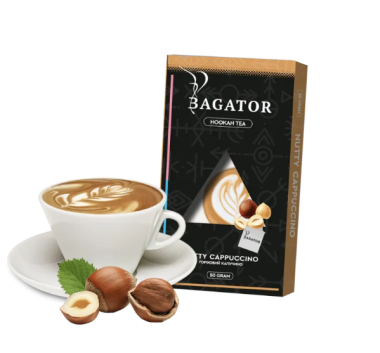 Безтабачная смесь Bagator Nutty Cappuccino (Ореховый кофе) 50гр Felix Shop