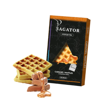 Безтабачная смесь Bagator Caramel Waffles (Карамельные вафли) 50гр Felix Shop