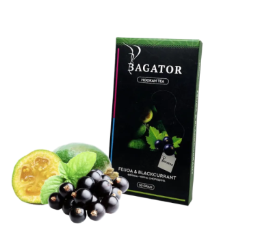 Безтабачная смесь Bagator Feijoa & Blackcurrant (Фейхуа смородина) 50гр Felix Shop