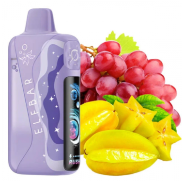 Электронная сигарета Elf Bar Lush King Pro 40000 Starfruit Grape (Карамбола Виноград) Felix Shop
