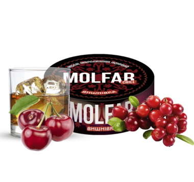 Табак Molfar Chill Line Вишнівка (Вишня Виски Клюква) 100 гр Felix Shop