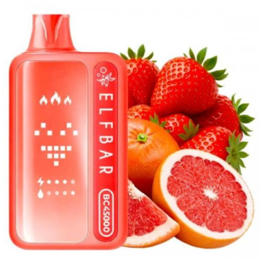 Электронная сигарета Elf Bar BC45000 Strawberry Grapefruit (Клубника Грейпфрут) Felix Shop