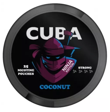 Снюс Cuba Ninja Coconut 150 mg/g (Кокос) Felix Shop