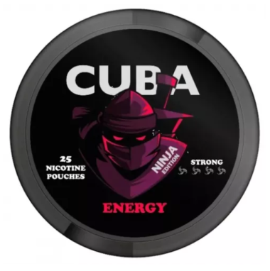 Снюс Cuba Ninja Energy 150 mg/g (Энергетик) Felix Shop