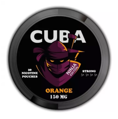 Снюс Cuba Ninja Orange 150 mg/g (Апельсин) Felix Shop
