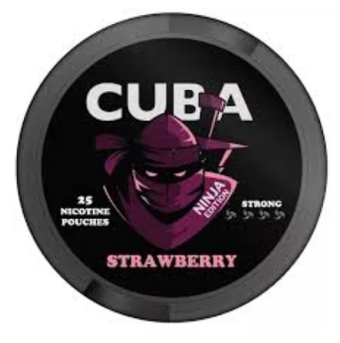 Снюс Cuba Ninja Strawberry 150 mg/g (Клубника) Felix Shop