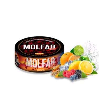 Табак Molfar Chill Line Іскра (Цитрус Ягоды Специи Лед) 100 гр Felix Shop