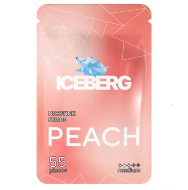 Снюс Iceberg Nicotine Strips Peach 55 strips (Персик) Felix Shop
