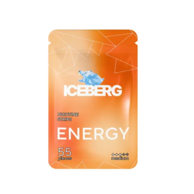Снюс Iceberg Nicotine Strips Energy 55 strips (Энергетик) Felix Shop