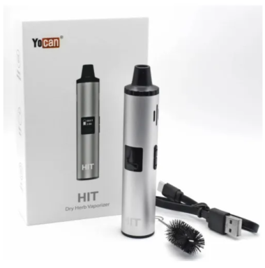 Портативный вапорайзер Yocan Hit Silver для сухих трав Felix Shop