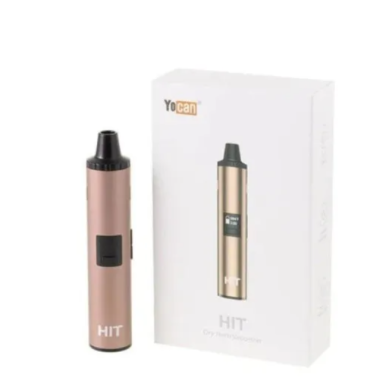 Портативный вапорайзер Yocan Hit Rose Gold для сухих трав Felix Shop