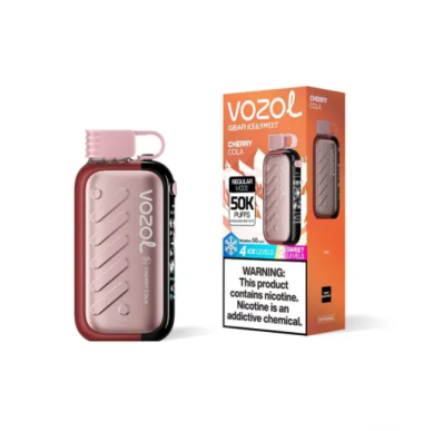 Электронная сигарета Vozol Gear 50000 Cherry Cola (Вишня Кола) Felix Shop