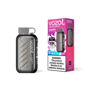 Электронная сигарета Vozol Gear 50000 Cranberry Grape Juice (Клюква Виноградный Сок) Felix Shop