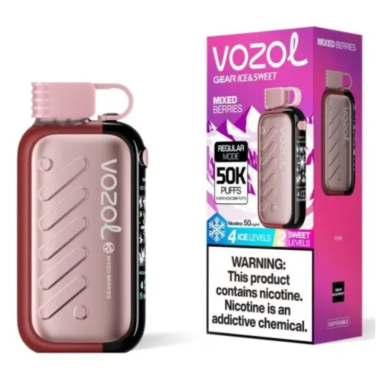 Электронная сигарета Vozol Gear 50000 Mixed Berries (Ягодный Микс) Felix Shop