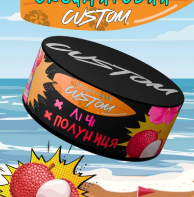 Табак Custom Личи Клубника 100 гр Felix Shop